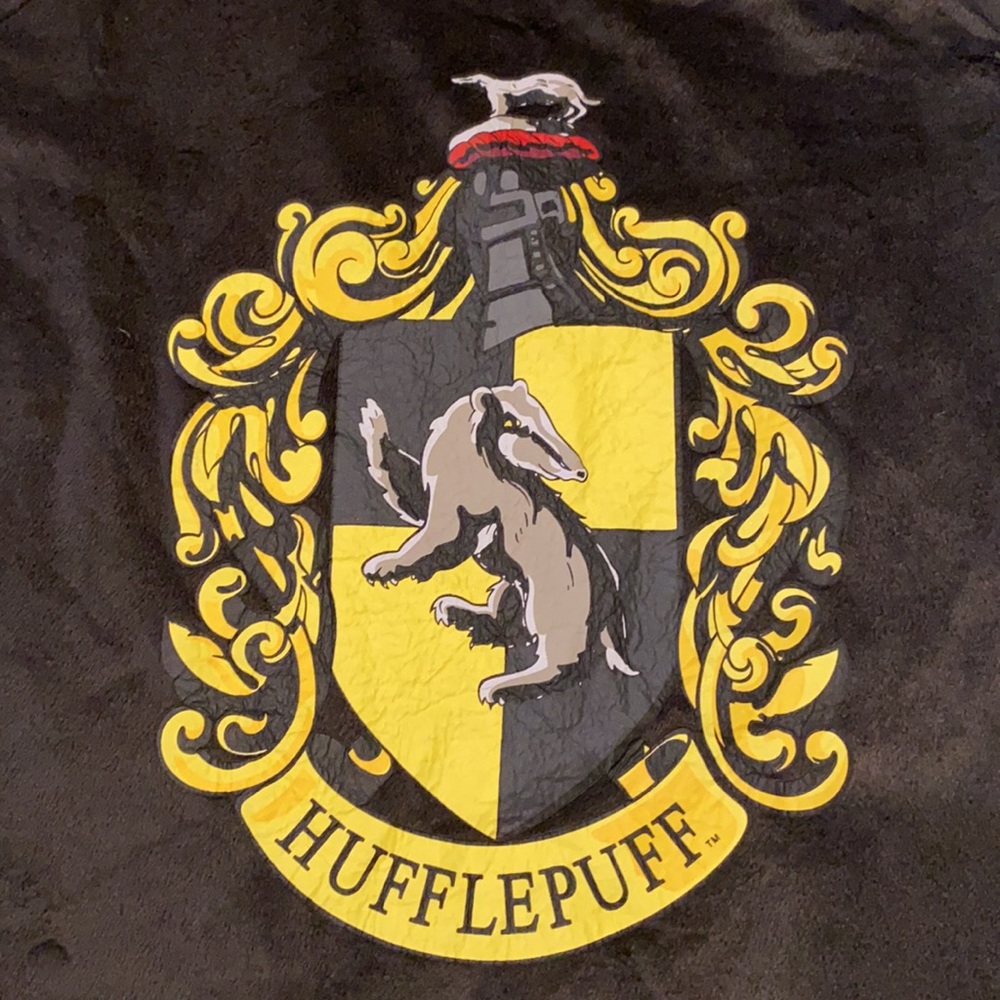 ~Harry Potter~ “Hufflepuff” Velour Sweatshirt
